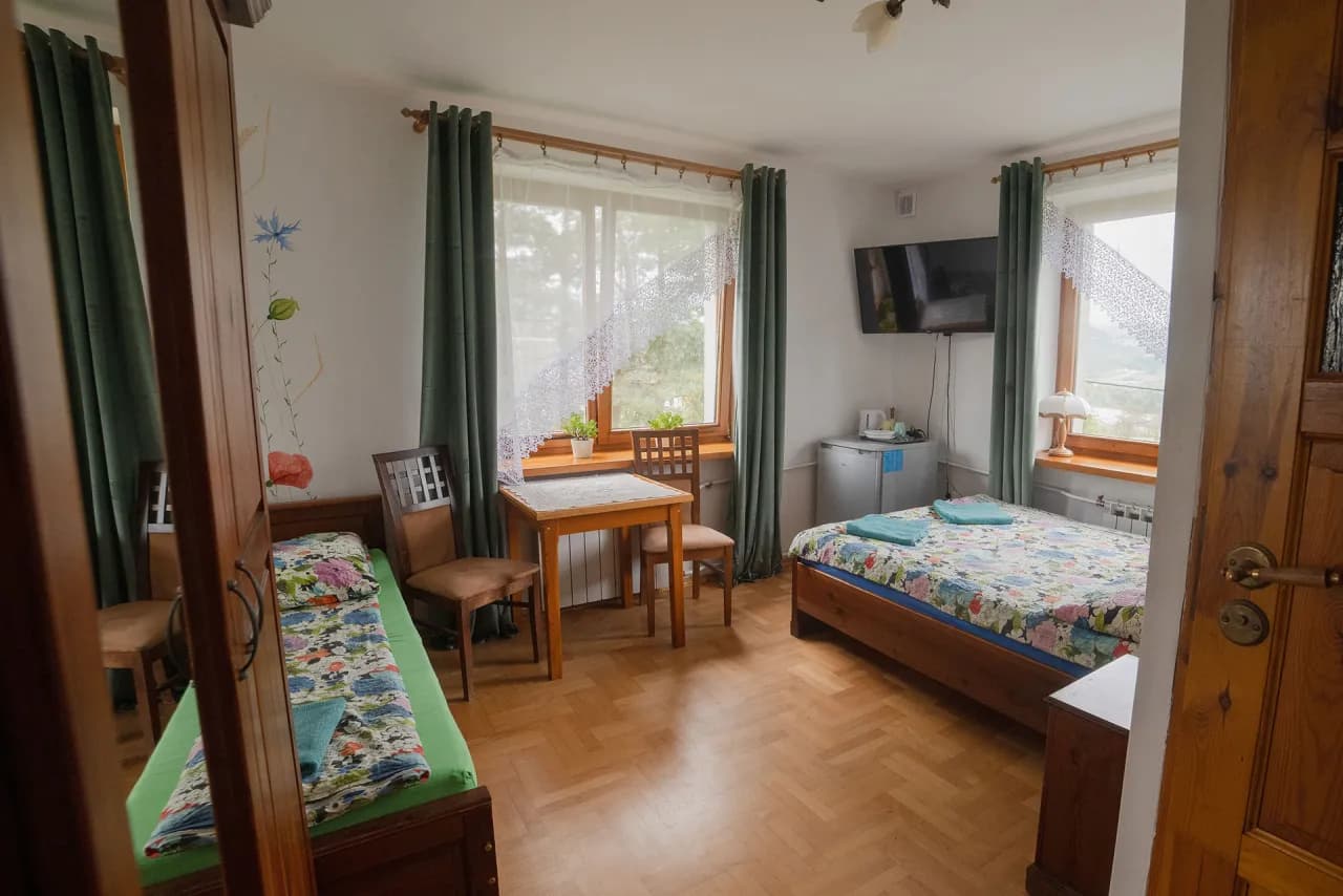 Pokój z widokiem na zieleń